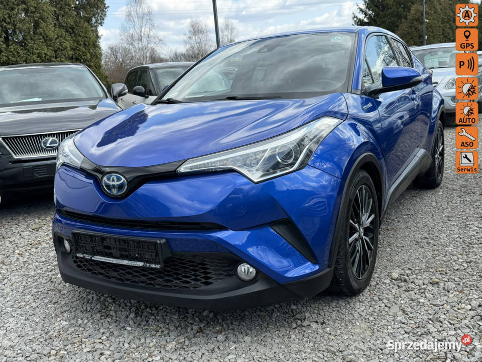Toyota CHR 18 selection full LED hybryda system Start-Stop śląskie Łodygowice