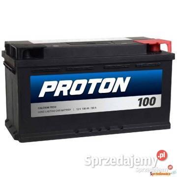 Akumulator 100Ah 720A Proton darmowy dowóz i osobowe Białystok sprzedam