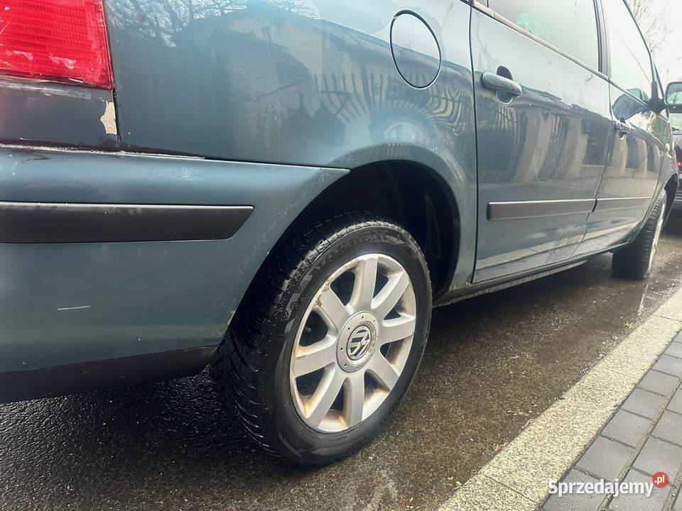 VW Sharan 19tdi Zadbany donwestowawny hak klima Motoryzacja Szczecin