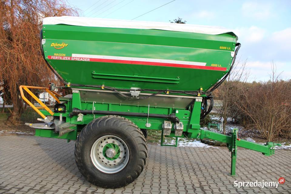 Sprzedam rozsiewacz do nawozu i wapna Donder Budynin