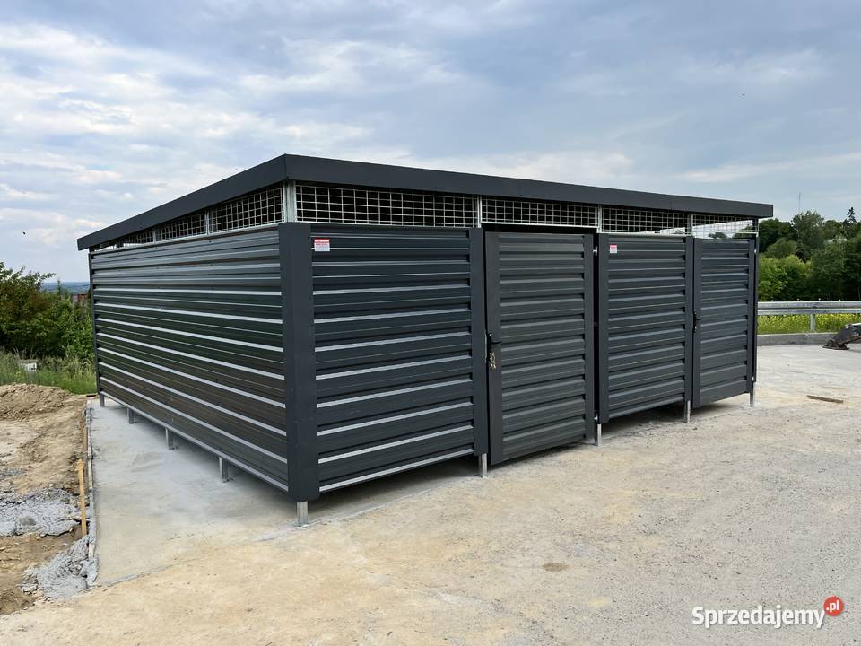 Wiata śmietnikowa 3x2 producent Szamotuły