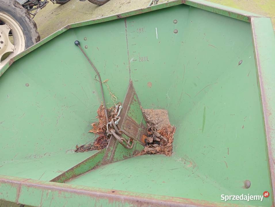 Rozsiewacz nawozu Amazone 600l nadstawki 200l Kolanowice