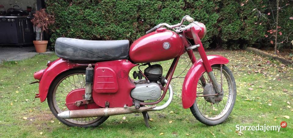 Danuvia 125 z 1960r dokumenty wsk shlmz łańcuch sprzedam