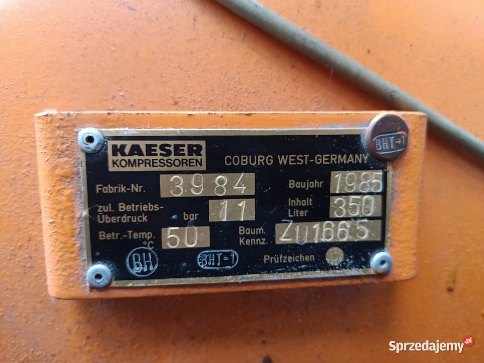 Nowa sprężarka kompresor duży Kaeser 350 L Szczecin