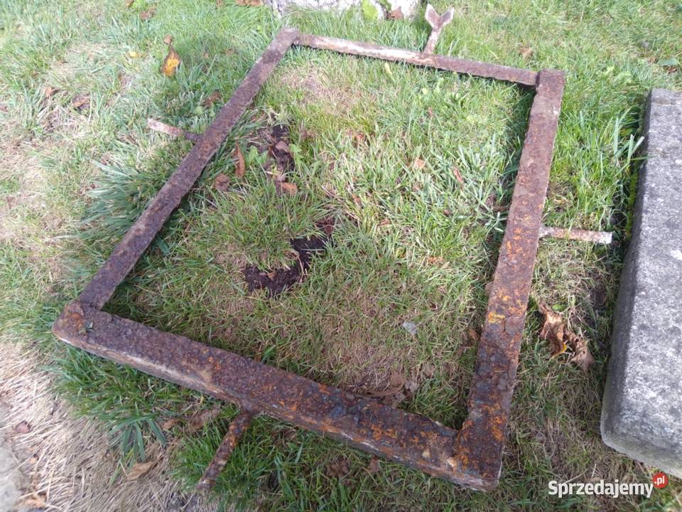 Właz betonowy cementowy dekiel pokrywa z