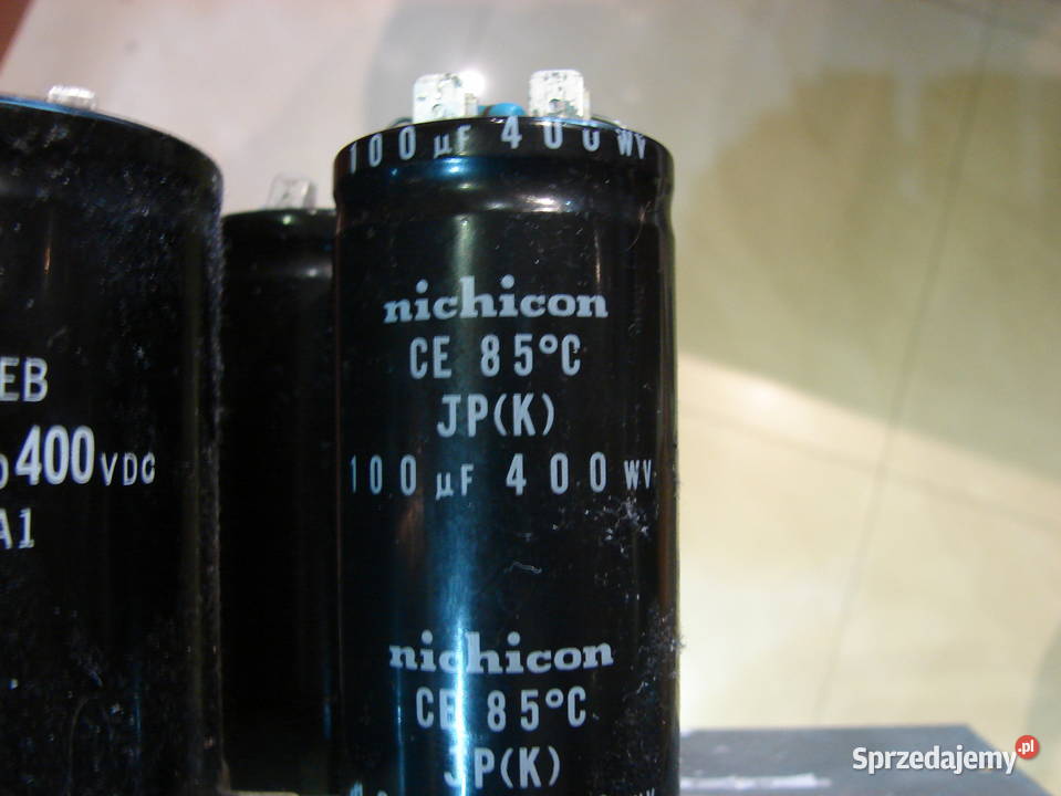 Kondensator elektrolityczny 2500uF 400V DC 100uF Części i akcesoria