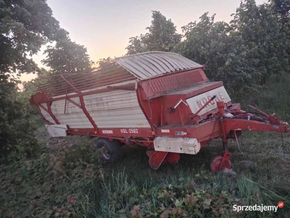 Przyczepa samozbierająca Płońsk