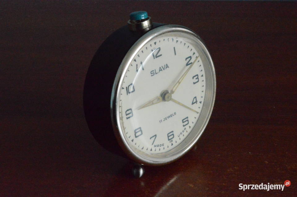 CZARNY CIEKAWY BUDZIK SLAVA 11 JEWELS SUPER Zawiercie