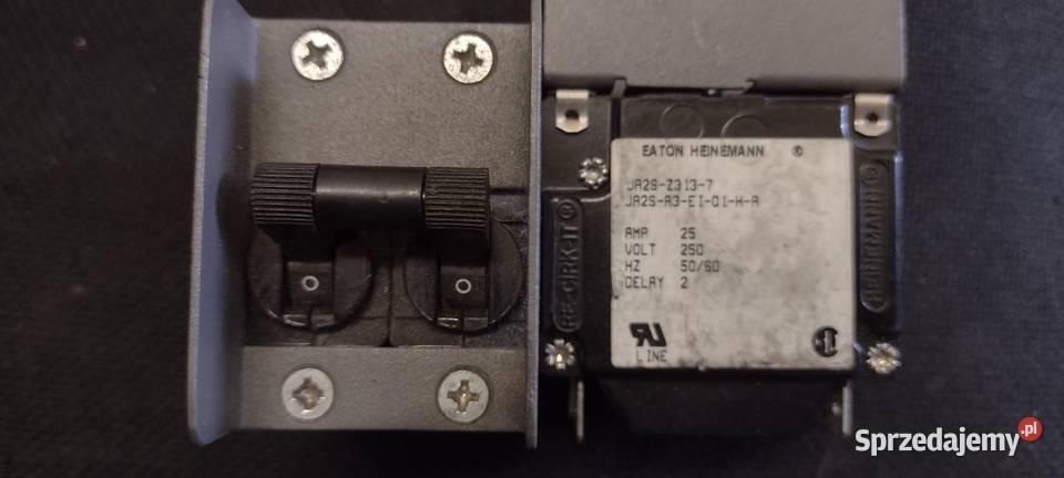 JR2SZ3137 EATON HEINEMANN CIRCUIT BREAKER 250vAC opolskie Opole