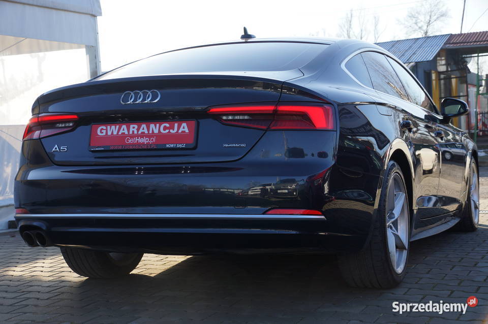 Audi A5 20 TDI CR 190 4x4 STronic Full LED Samochody osobowe Nowy Sącz sprzedam