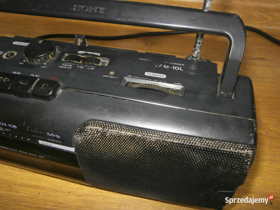 Radiomagnetofon SONY CFM 10L sprawny łódzkie Łódź