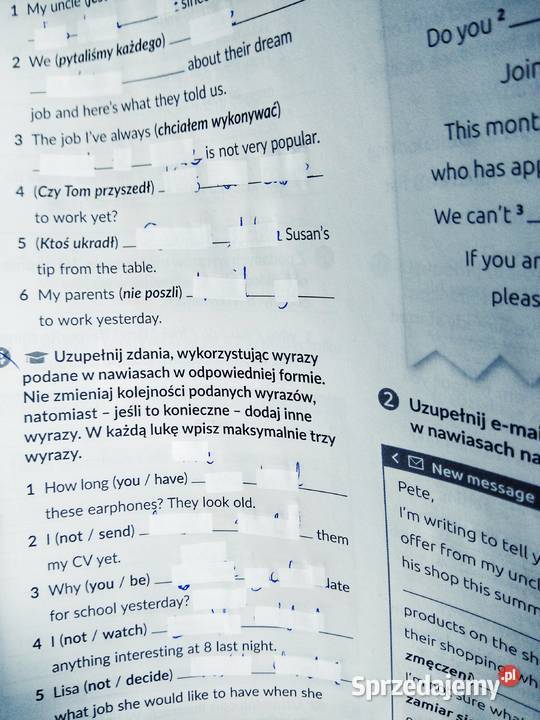 Repetytorium ósmoklasisty używane ćwiczenia mazowieckie Warszawa