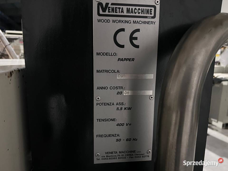 Piła taśmowarozdzielcza z posuwem VENETA Juszczyn