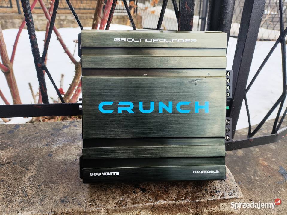 Wzmacniacz samochodowy 2 kanałowy Crunch GPX6002 Crunch Niegowonice