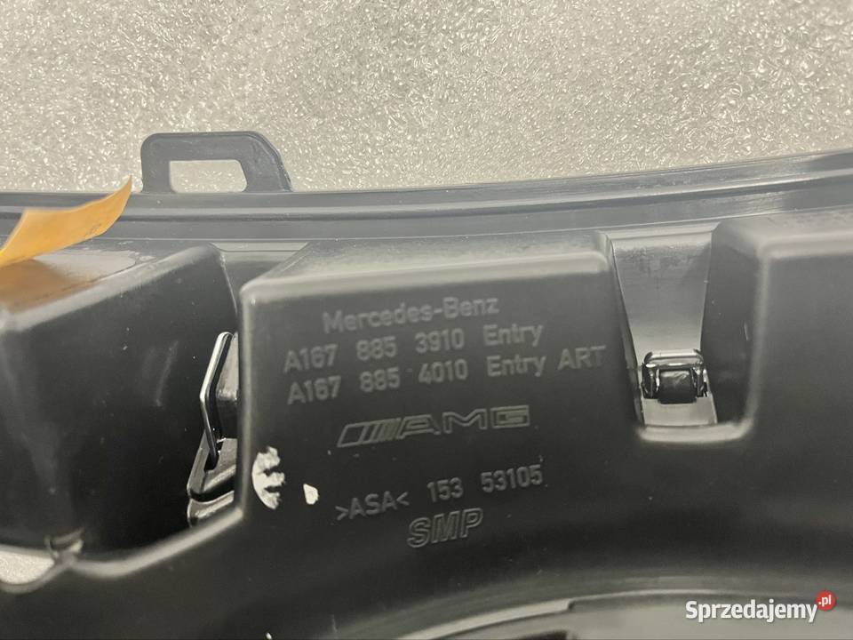 ATRAPA PRZOD MASKOWNICA MERCEDES GLE W167 AMG małopolskie Kraków