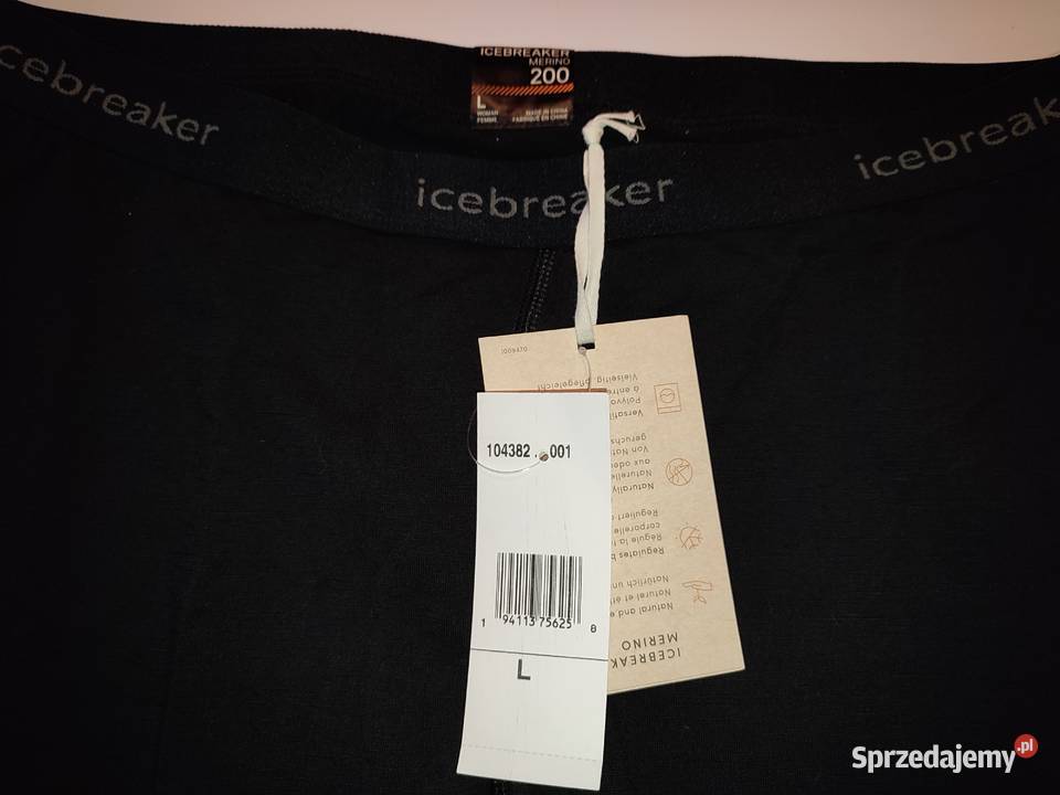Icebreaker woman 200 merino legging L Lubraniec