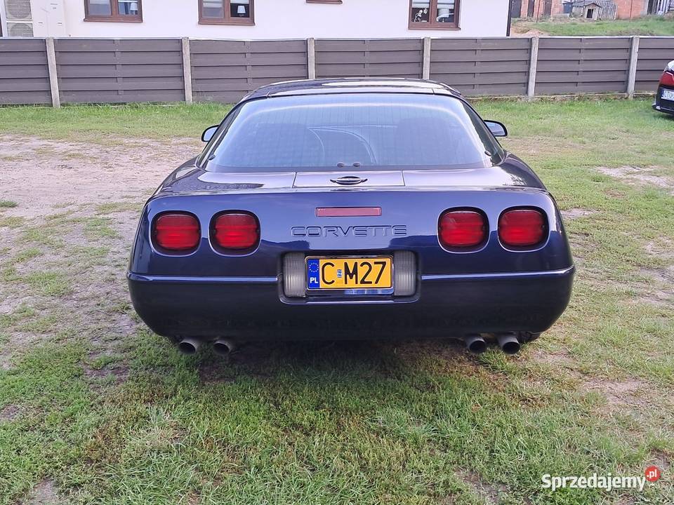 Chevrolet corvette c4 zabytek Cekcyn