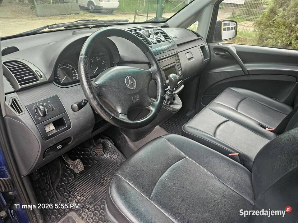 Mercedes Vito 114 22cdi 2014 639 lift długi Poznań