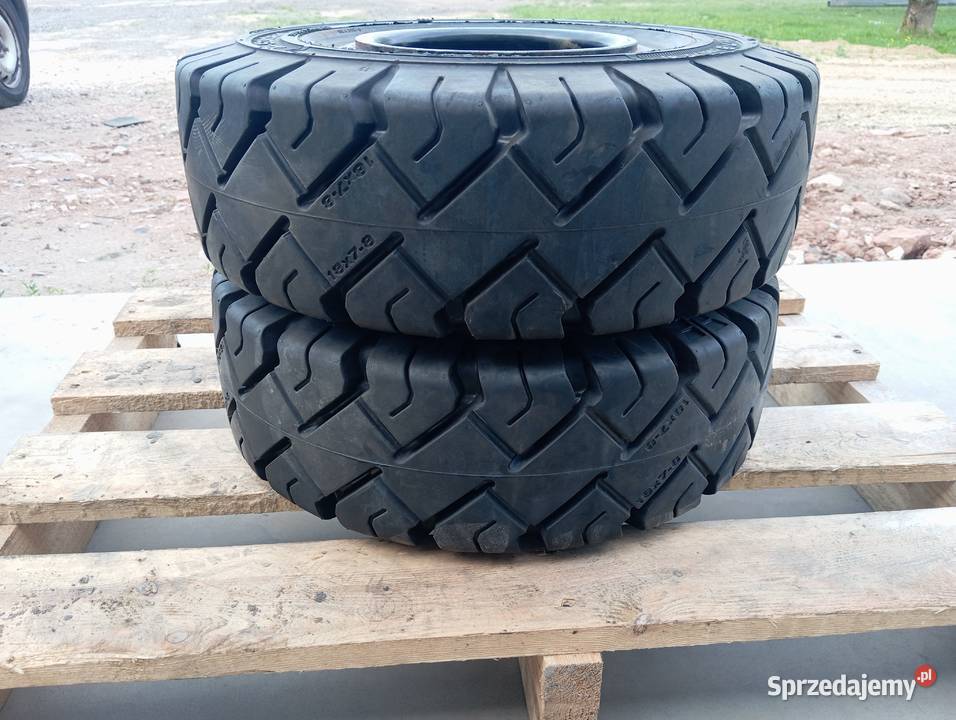 Wózek widłowy Koła pełne 18x78 Błędów sprzedam