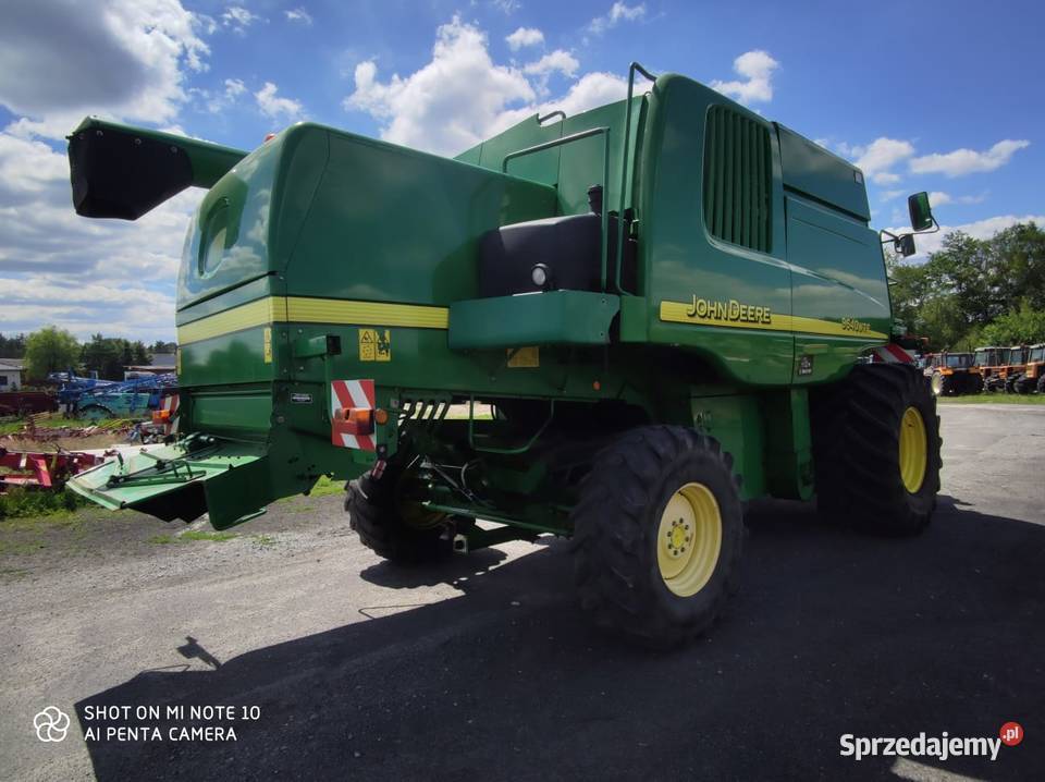 Konbajn Zbożowy John Deere WTS 9640 heder 610 m Czujniki awaryjności pomorskie Czersk