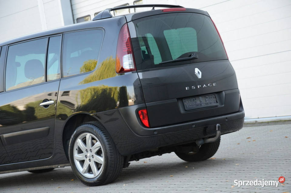 Renault Grand Espace Czarny Zarejestrowany 20DCI łódzkie Kutno