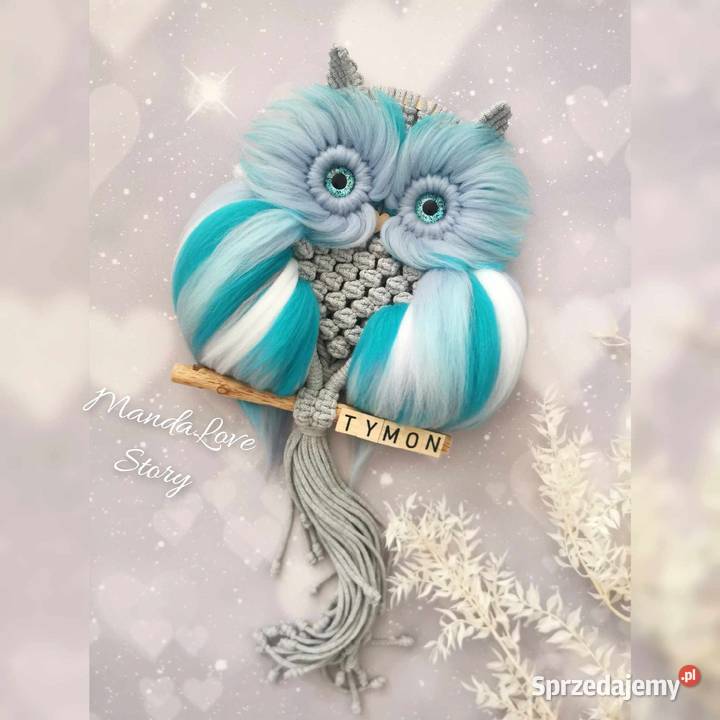 Półka sowa makrama Oława