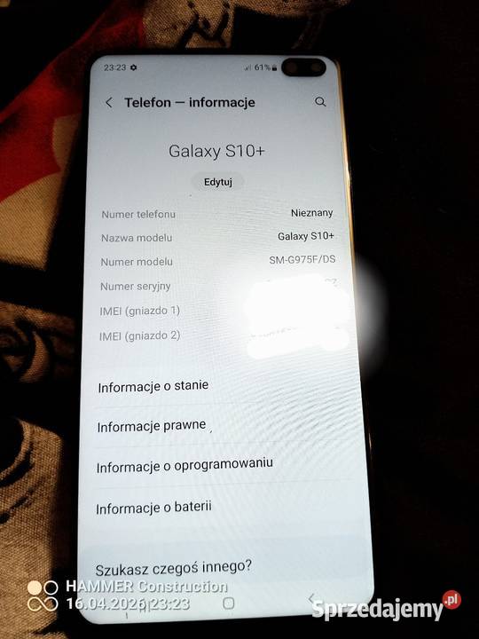 Samsung Galaxy S10 plus Samsung Kamienna Góra