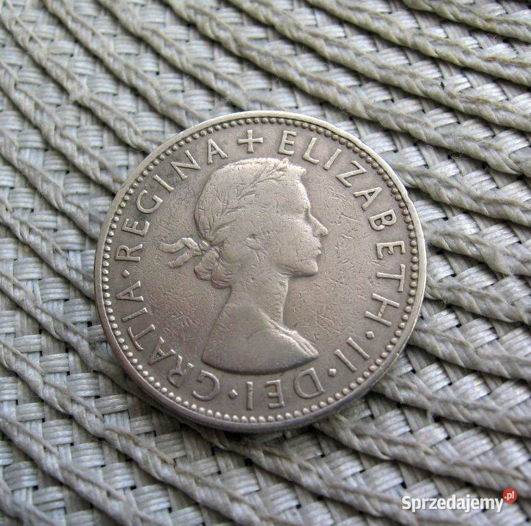 Wielka Brytania 2 Szylingi 1961r Kalisz