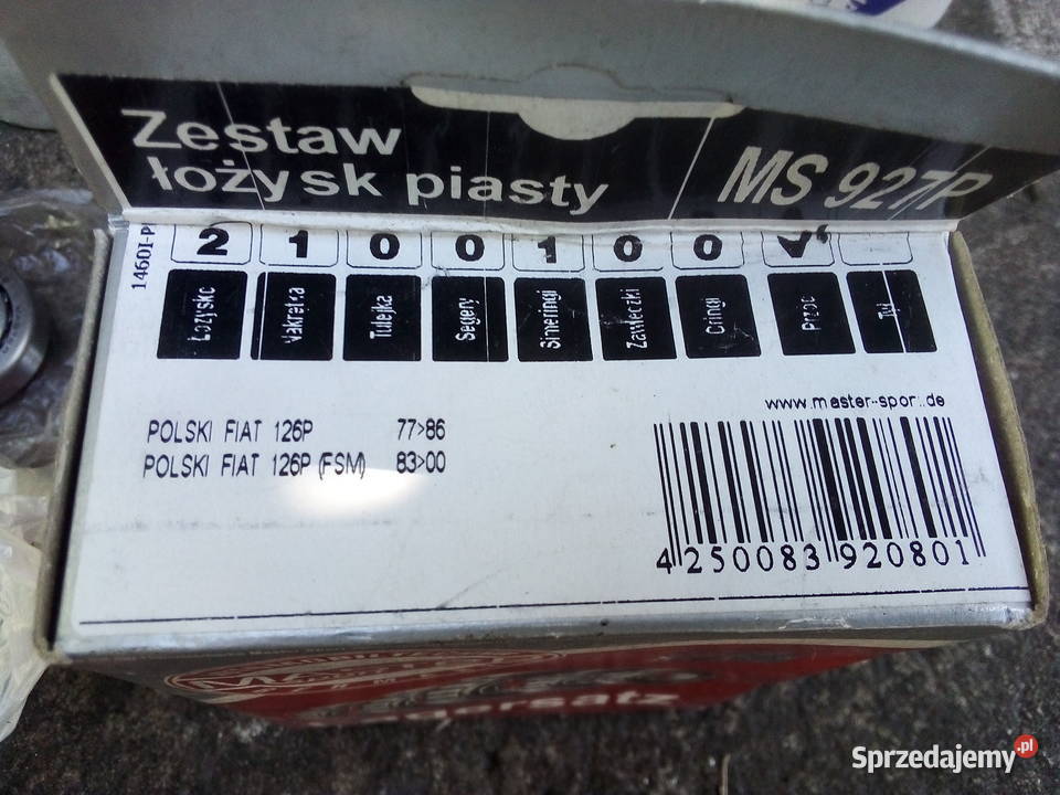 Części fiat 126pukład napędowy