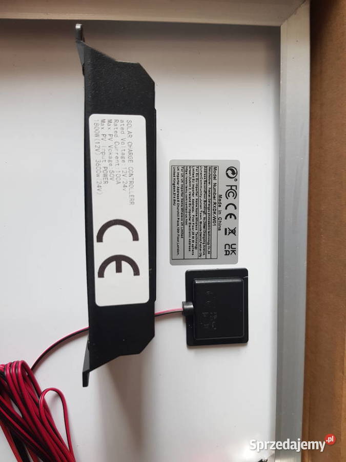 Panel solarny z kontrolerem łódzkie Bełchatów sprzedam