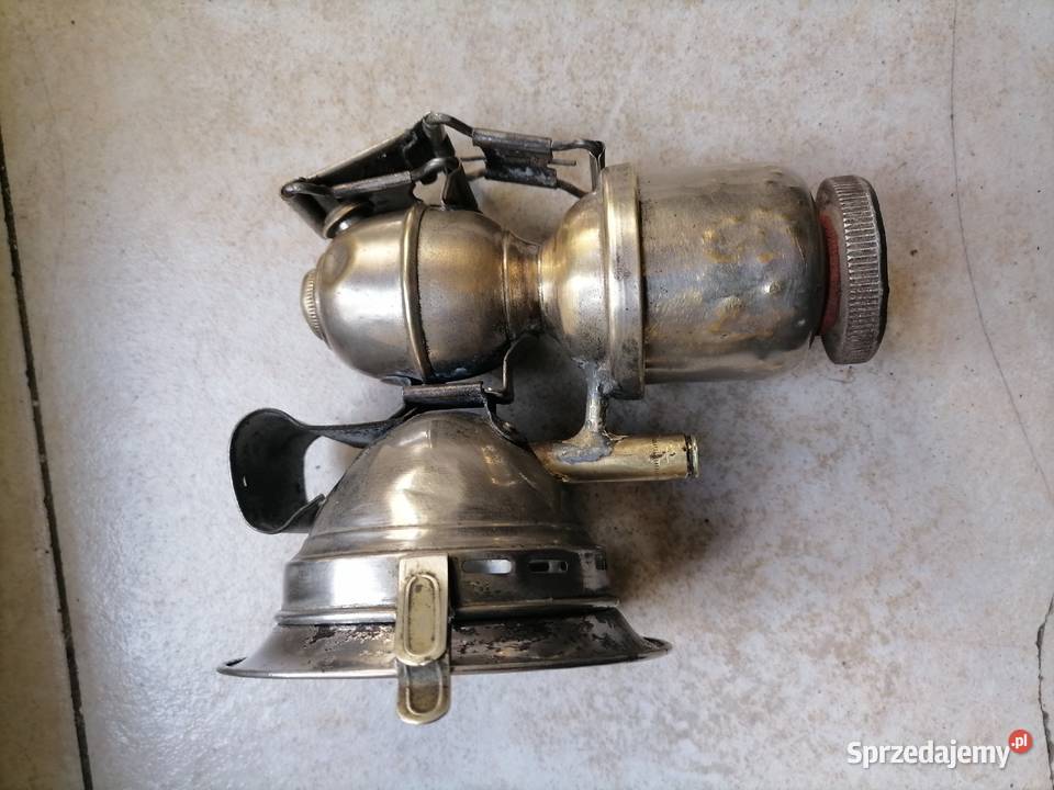 Stara lampa karbidowa z lat 30 tych małopolskie Kraków