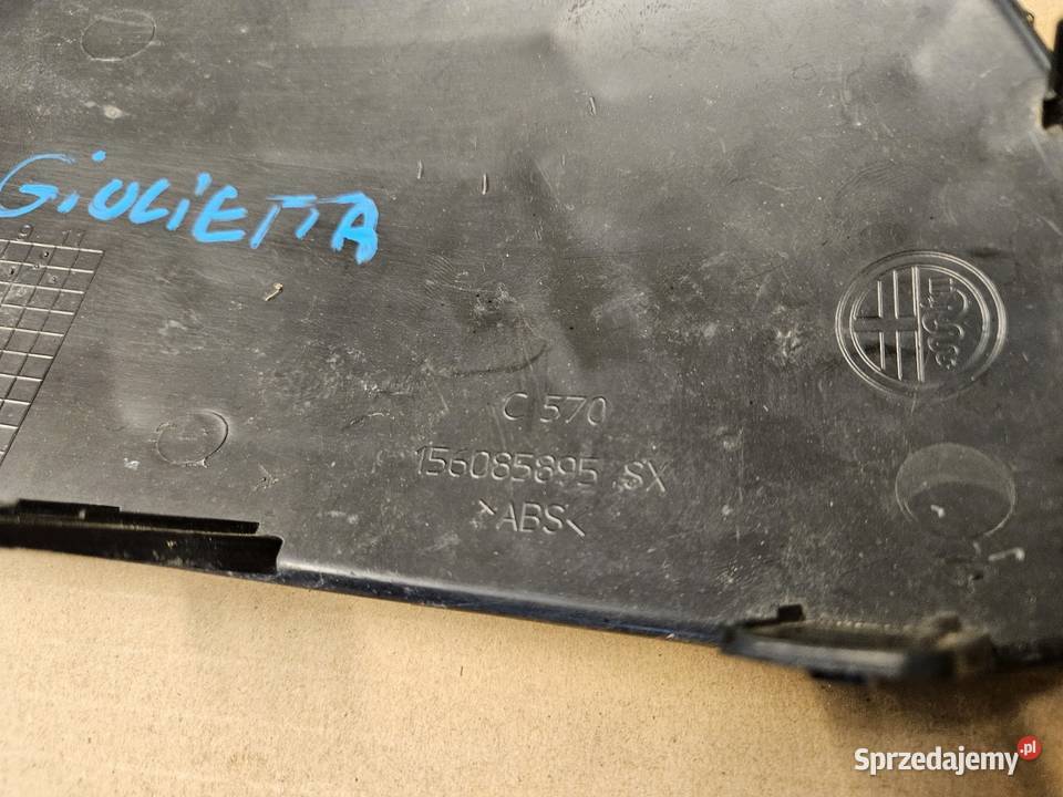 ALFA ROMEO GIULIETTA KRATKA LEWA ZDERZAKA PRZÓD