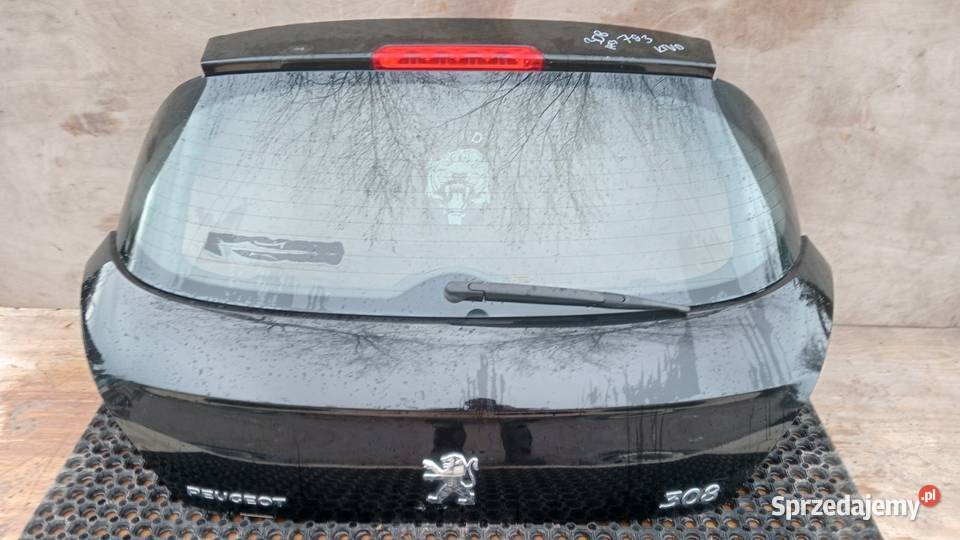 PEUGEOT 308 T7 HB KLAPA TYŁ KTVD wielkopolskie Zbierkowo