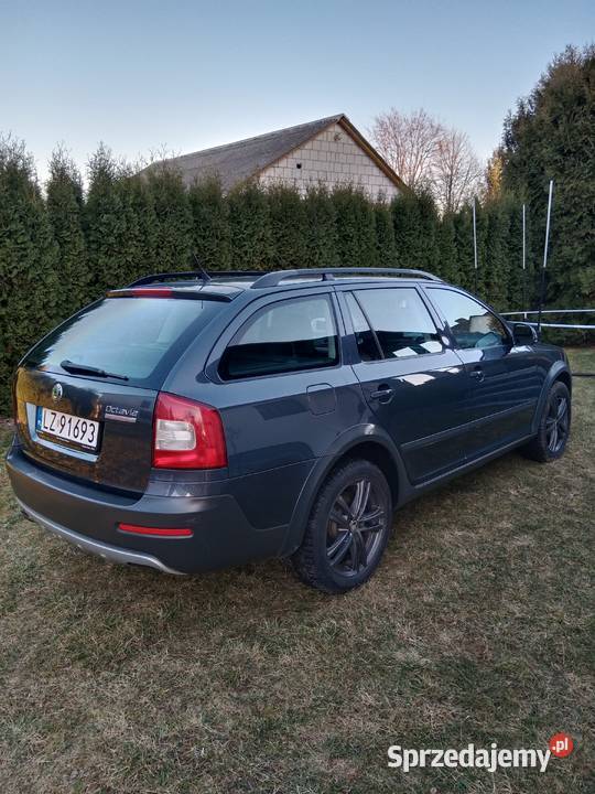 Skoda Octavia Scout 4x4 Stan 160KM lubelskie Grabowiec