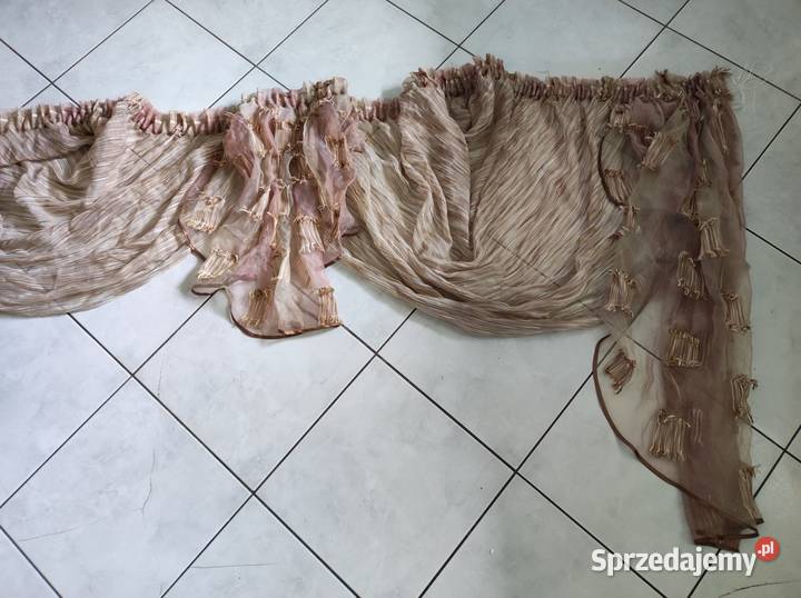 lambrekin firana firanka ozdoba okna stora tiul