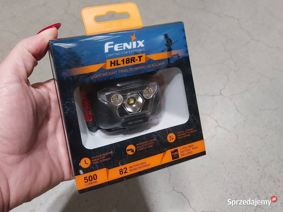 Latarka czołowa Fenix HL18RT 039476 Wyprzedaż Czeladź sprzedam