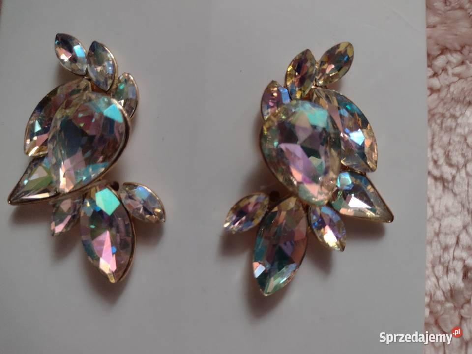 ZARAEkskluzywne kolczyki biznesowe wieczorowe Kraków sprzedam