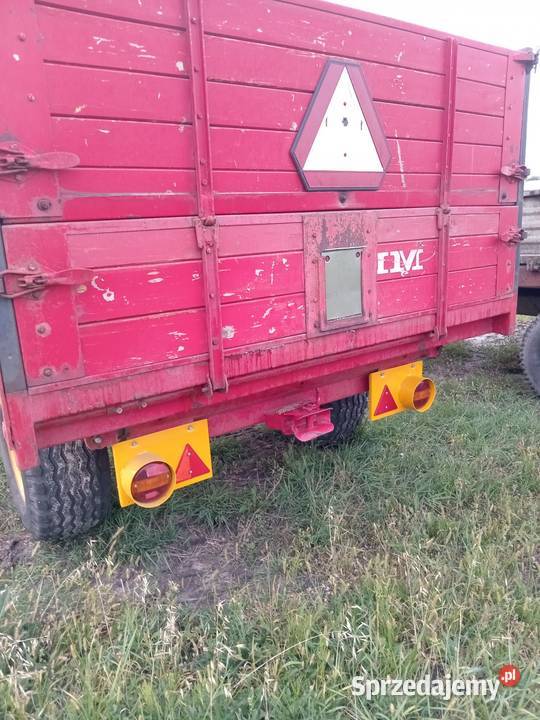 Przyczepa wywrotka Tim 66T wywrot na 3 strony