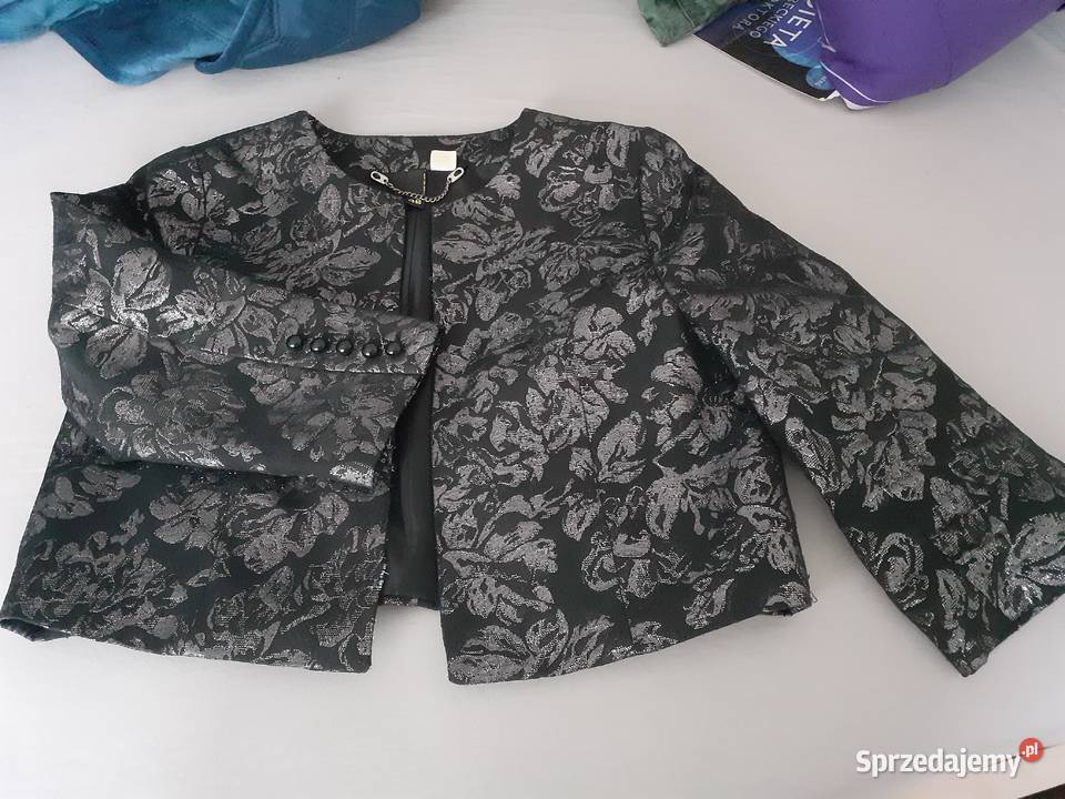 bolerko w kwiaty M sylwestrowe