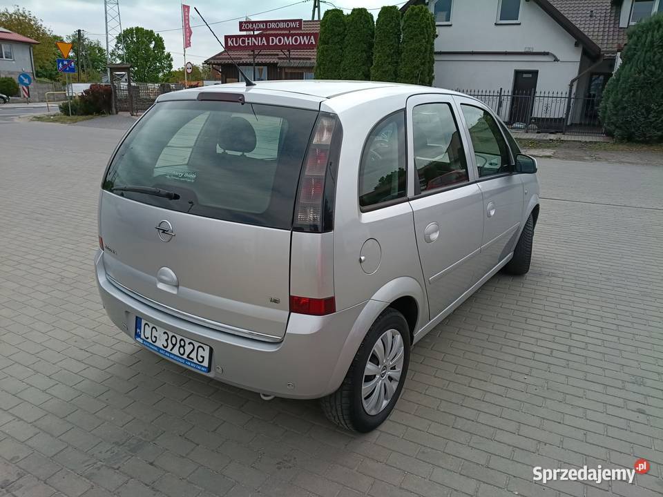 OPEL MERIVA 16 benzyna 105 klima kujawsko-pomorskie Dolna Grupa sprzedam