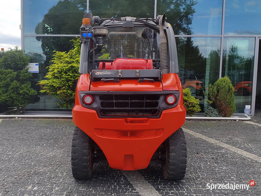 Wózek widłowy Linde H40T 4 t triplex 407 m LPG Kęty