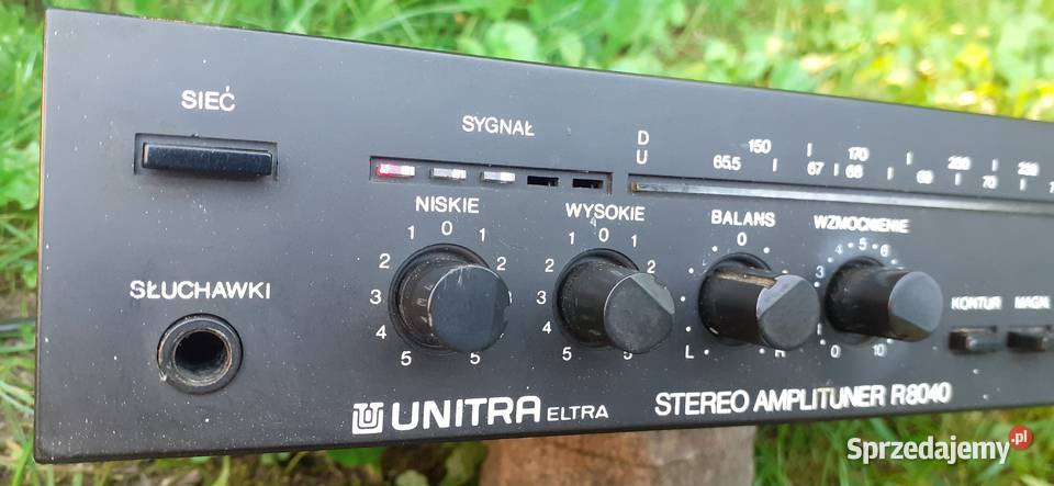 Amplituner Unitra Eltra R8040 wzmacniacz radio Amplitunery Tuszkowo