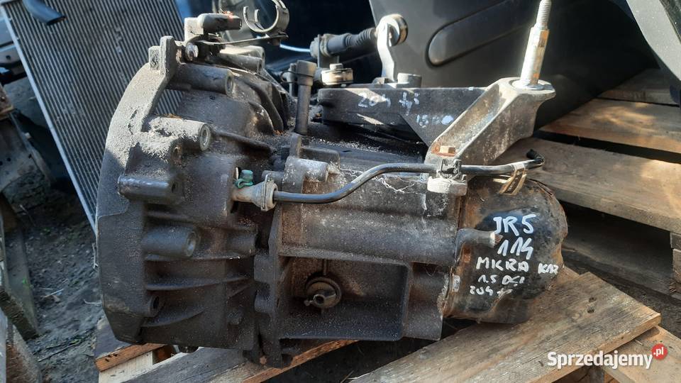 skrzynia biegów JR5114 Nissan Micra k12 15 dci Dębno sprzedam