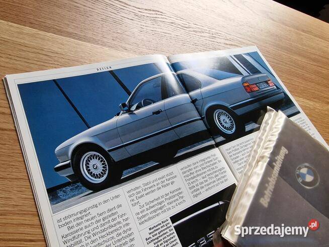 KLASYCZNE ZADBANE BMW e34 520i Lachs Silver śląskie Bytom