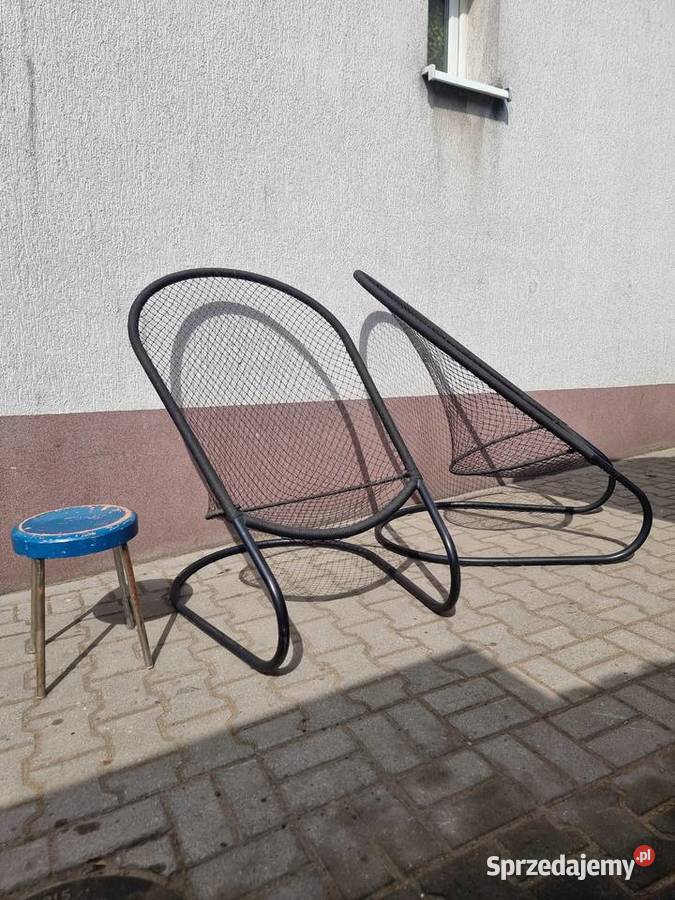 Duże leżaki krzesła ogrodowe stan nowy Poznań