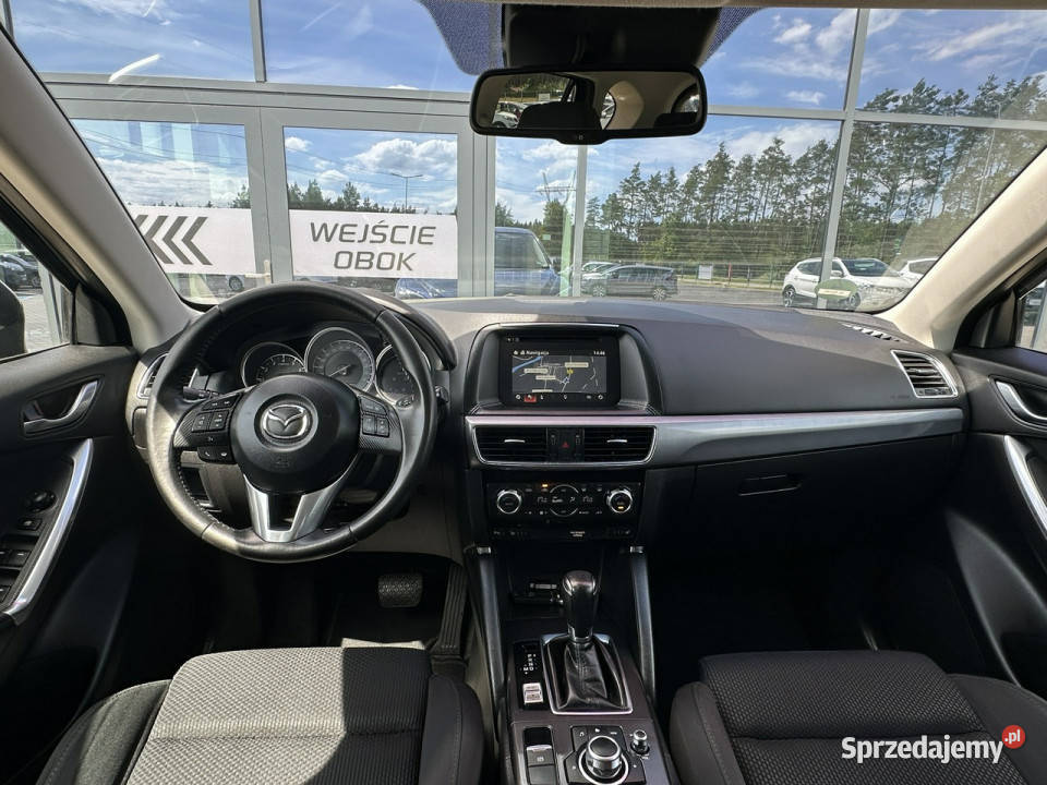 Mazda CX5 LED Czujniki Tempomat Navi Grzane wielofunkcyjna kierownica Samochody osobowe opolskie Kąty Opolskie