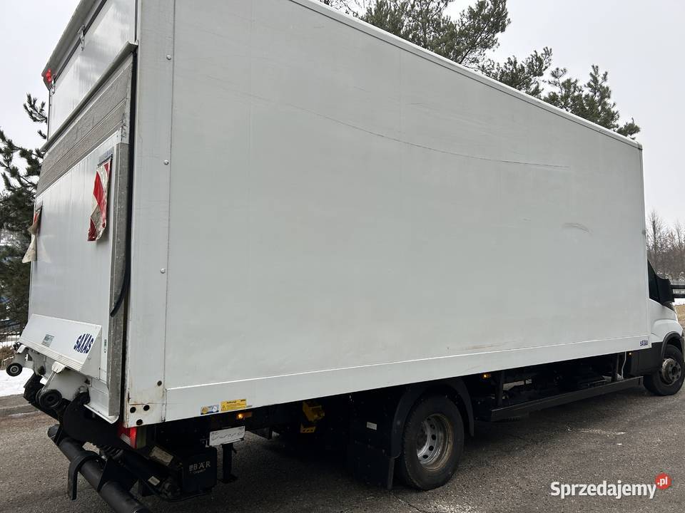 Iveco 72c18 kontener 6m winda zamiana Katowice