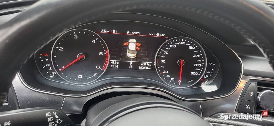 Audi A6 C7 Sedan 2012 181 Brązowe skóry ACC 2 Polska Nowa Wieś
