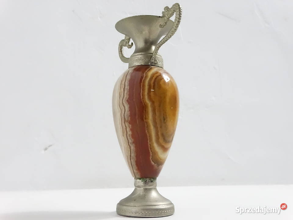 Unikatowy świecznik z ONYKSU Smoki Vintage 15 Biłgoraj