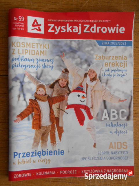 Zyskaj Zdrowie informator o programie Zima Książki i Podręczniki lubelskie Parczew